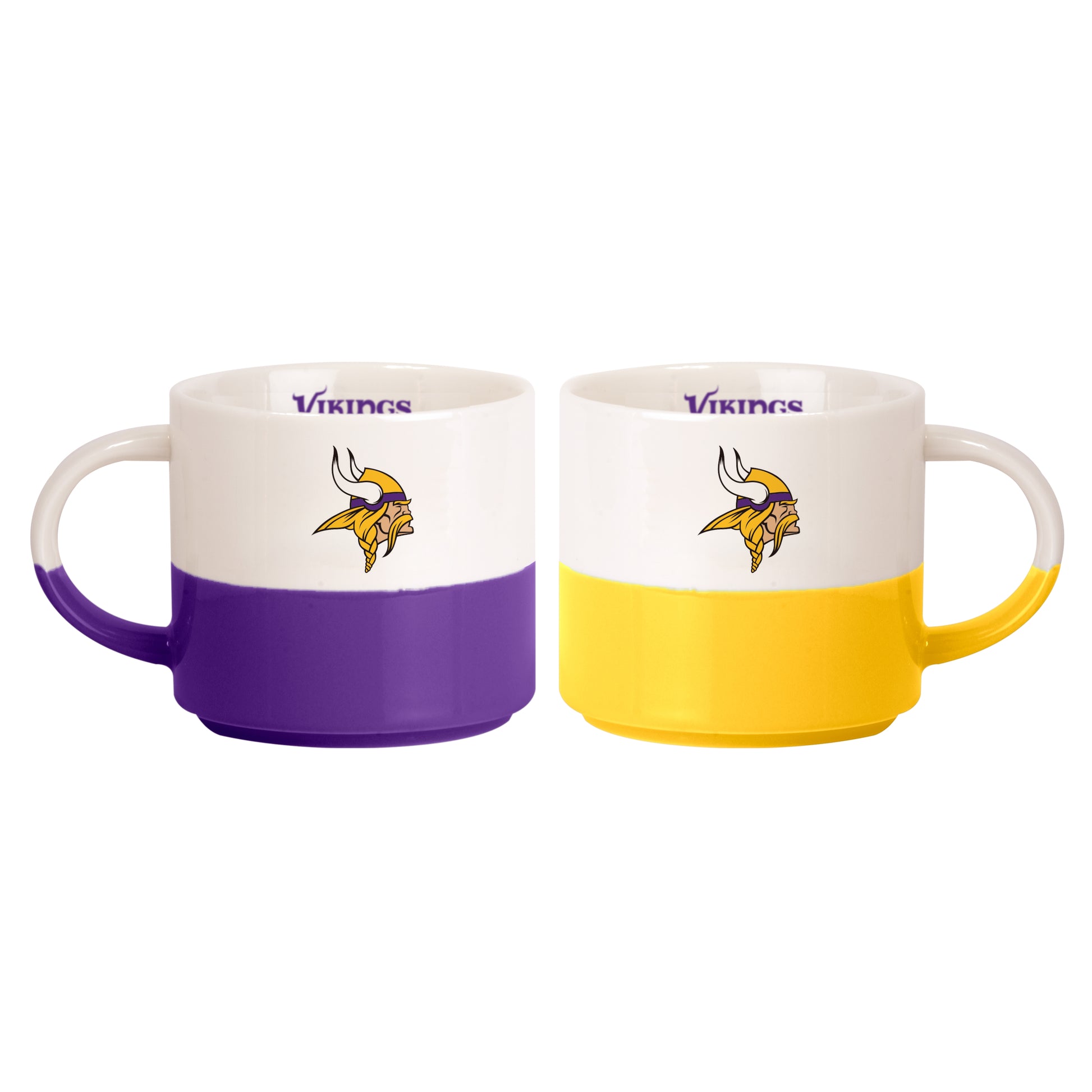 Minnesota Vikings 15oz Stackable Mug Set