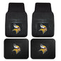 NFL - Minnesota Vikings 4-pc Vinyl Car Mat Set