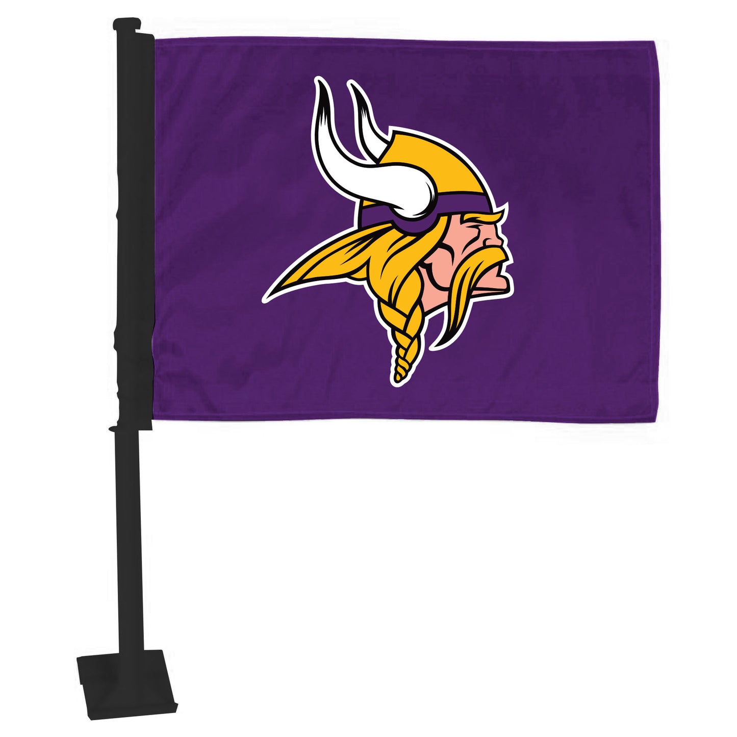 NFL - Minnesota Vikings-CARFLAGBLK