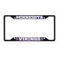 NFL - Minnesota Vikings Black License Plate Frame