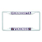 NFL - Minnesota Vikings-White License Plate Frame