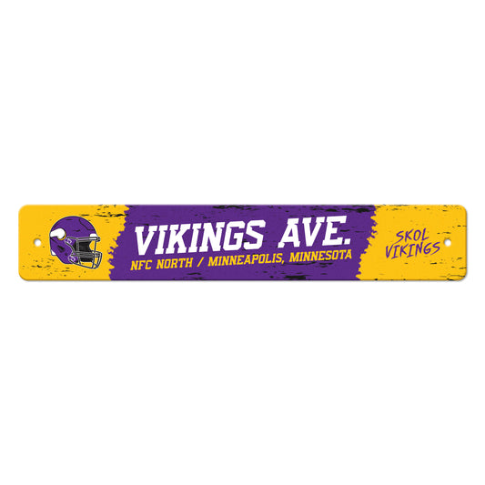 NFL - Minnesota Vikings Sign Street Flat