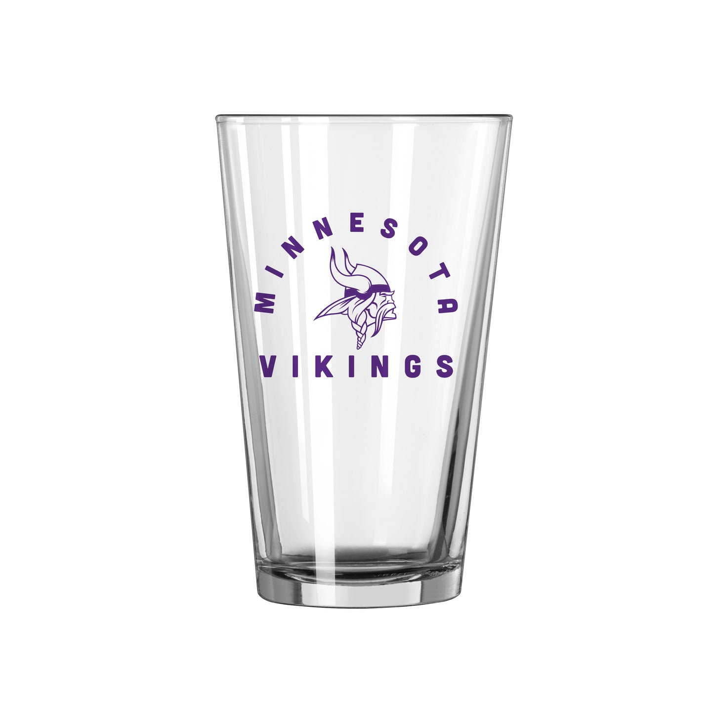 Minnesota Vikings 16oz Color Archway Pint Glass