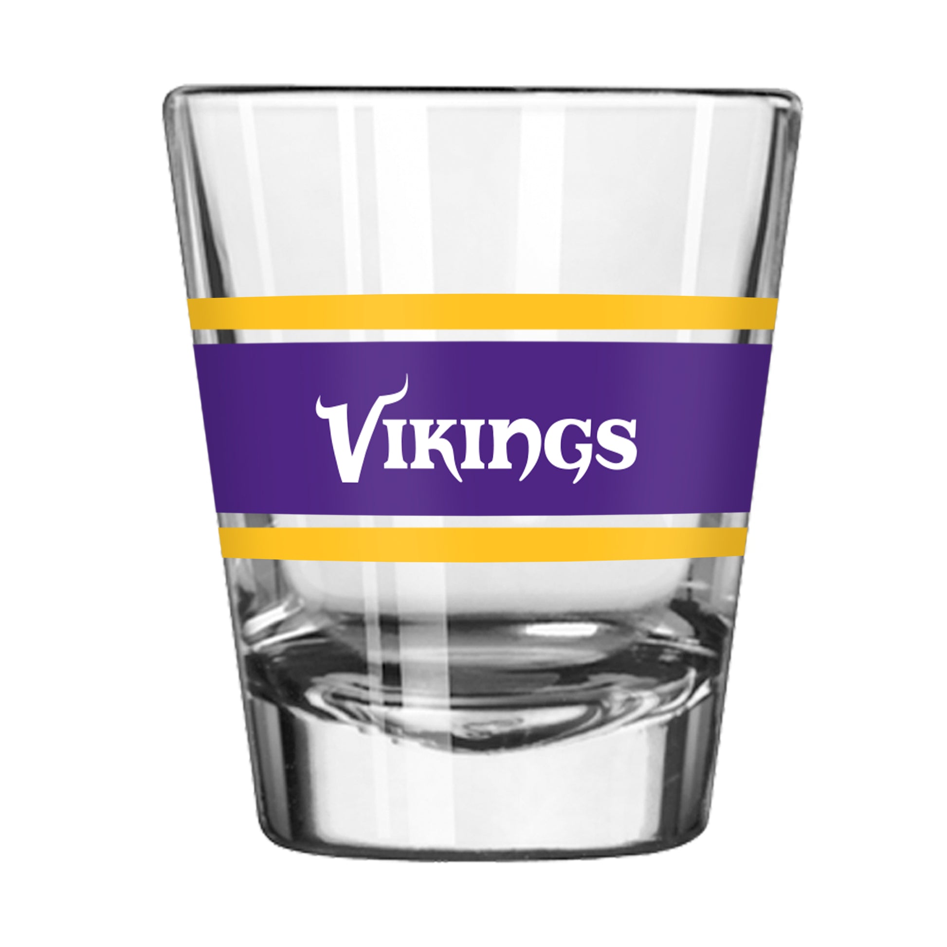 Minnesota Vikings 2oz Stripe Shot Glass