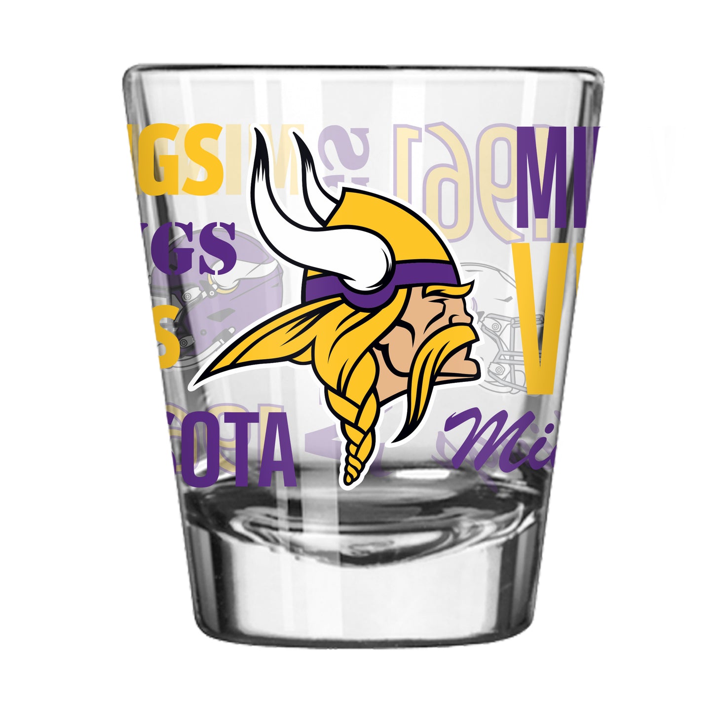 Minnesota Vikings Alternate 2oz Spirit Shot Glass