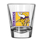 Minnesota Vikings 2oz Block Shot Glass