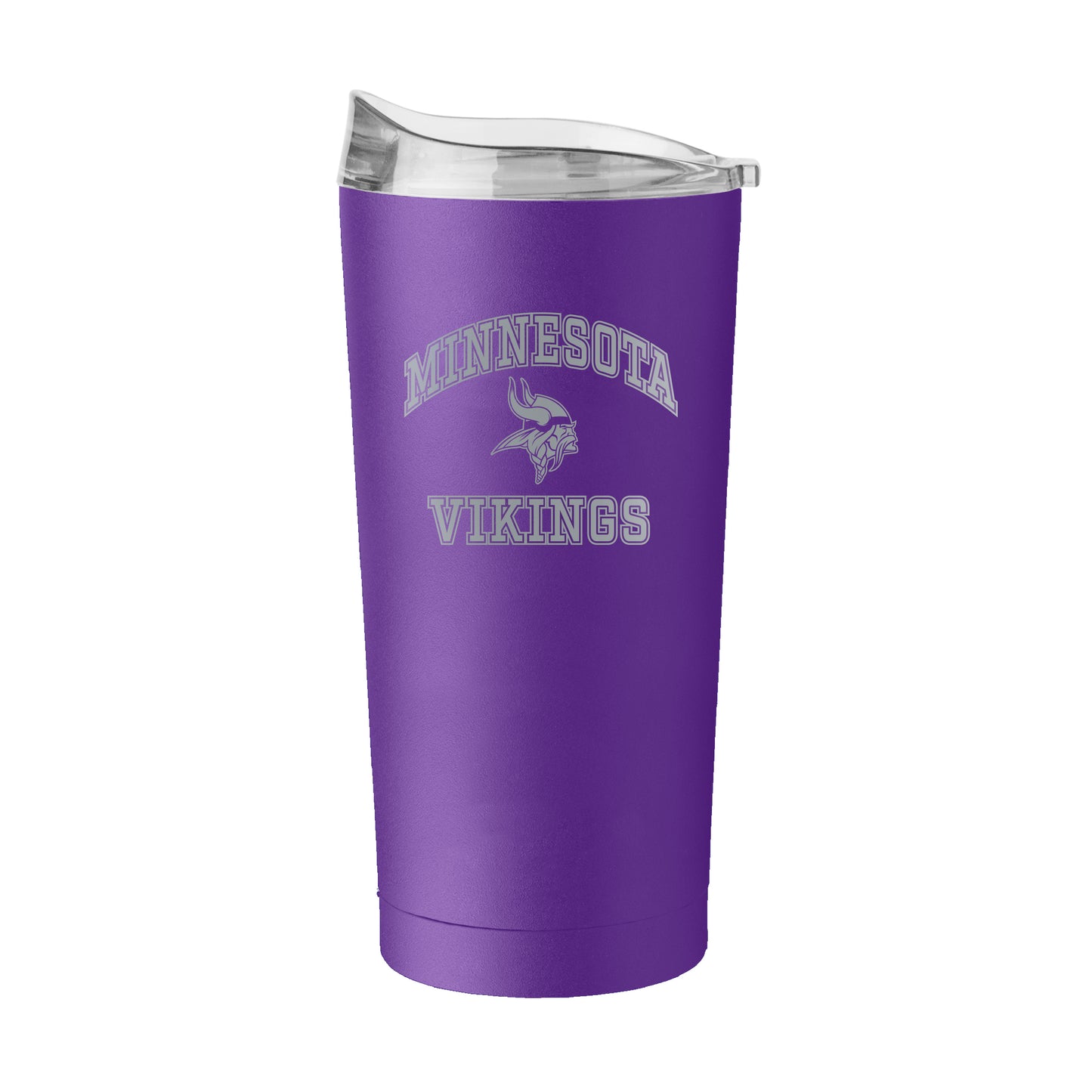 Minnesota Vikings 20oz Athletic Etch Powder Coat Tumbler