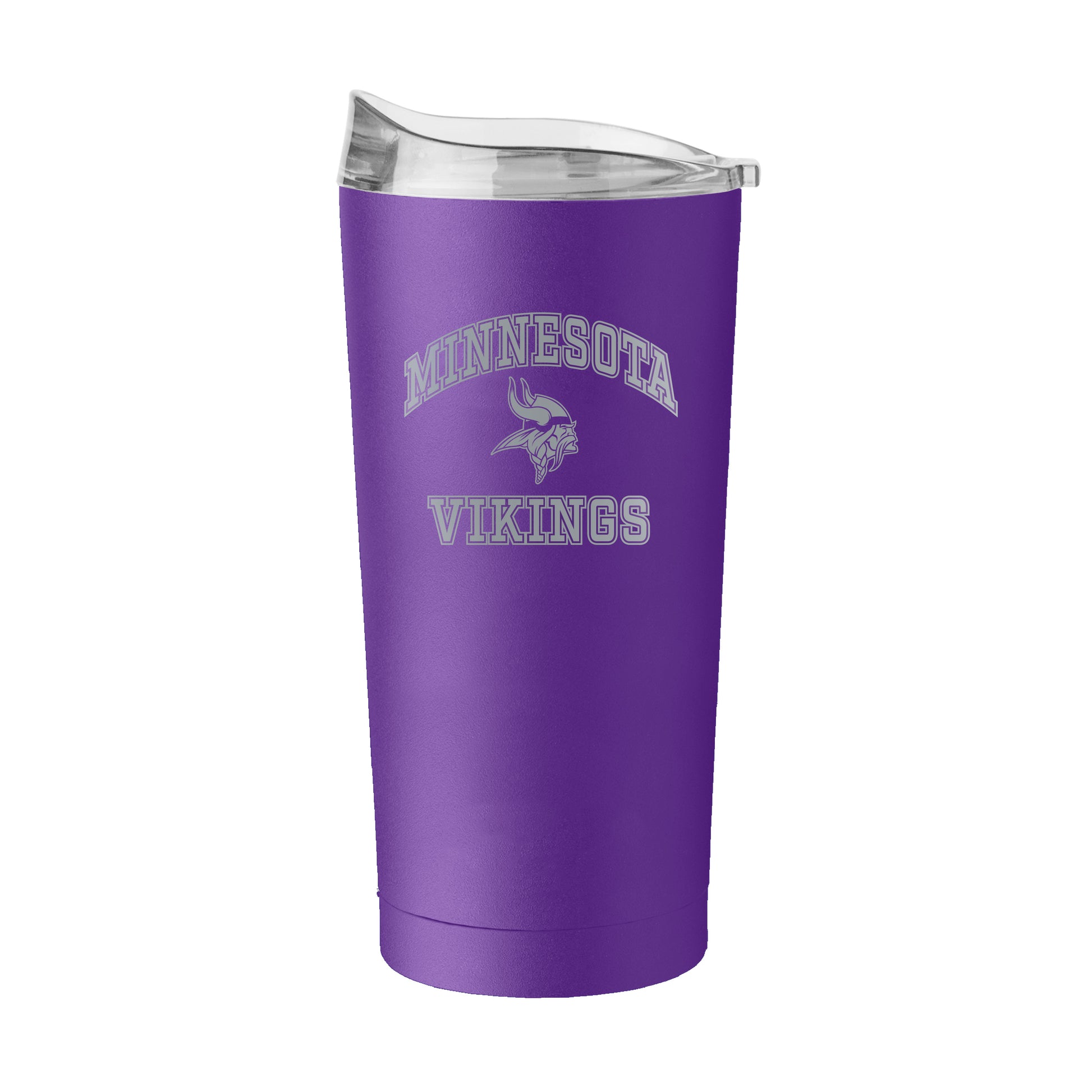 Minnesota Vikings 20oz Athletic Etch Powder Coat Tumbler
