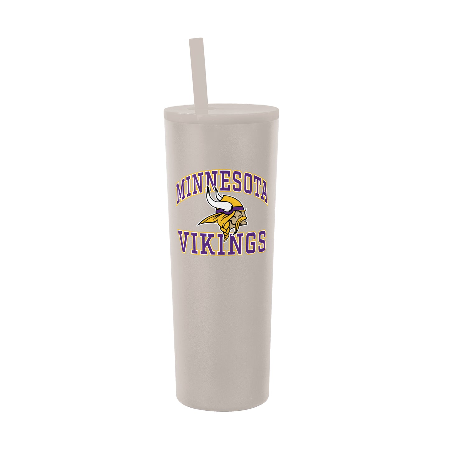 Minnesota Vikings 30oz Athletic SS Straw Tumbler