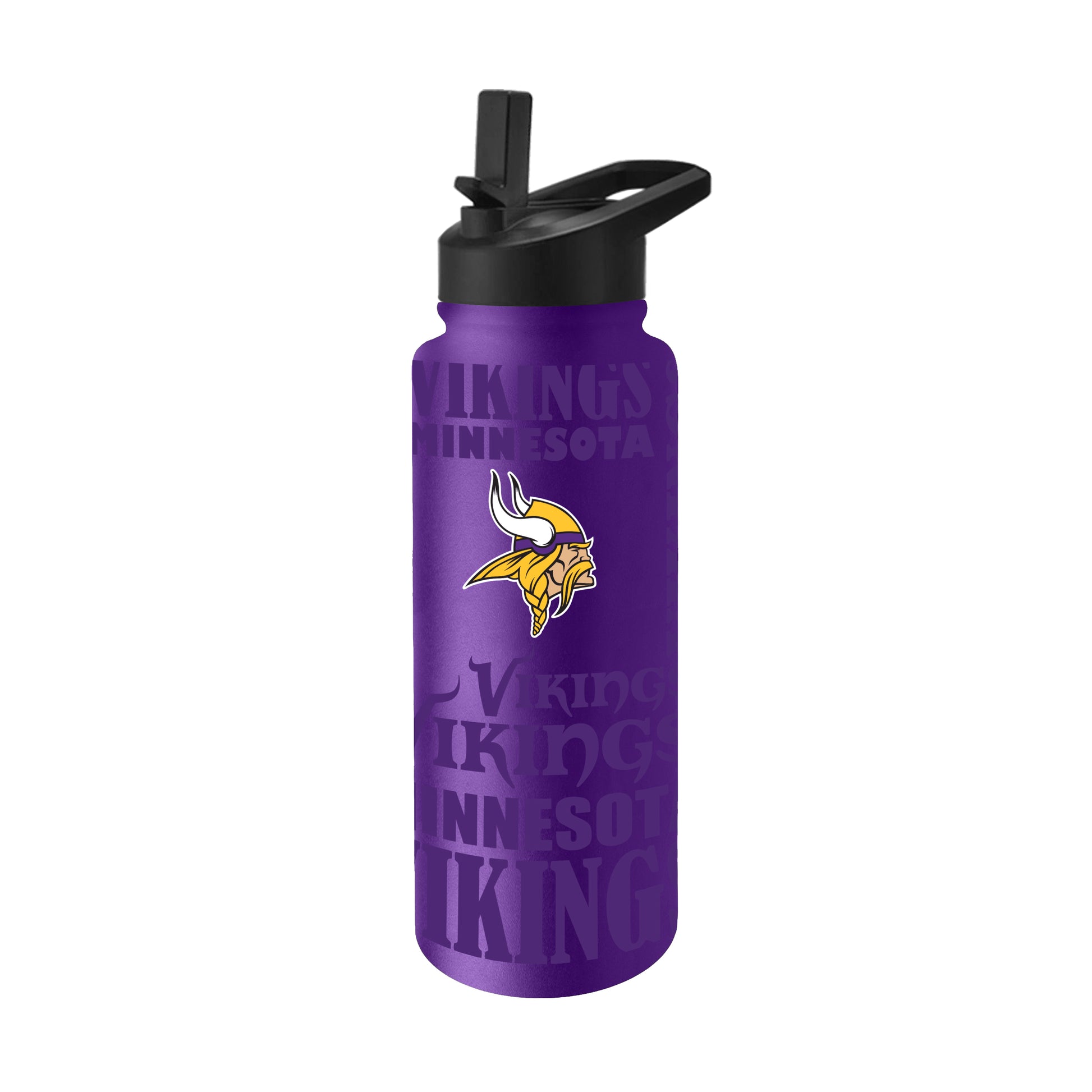Minnesota Vikings 34oz Replay Quencher Bottle