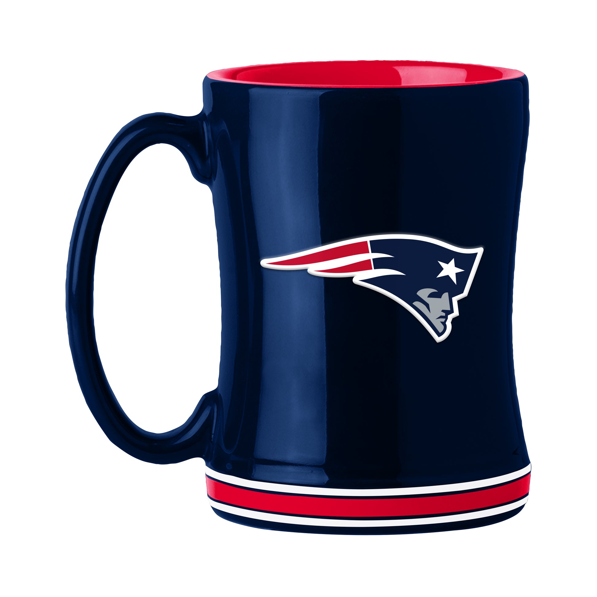 New England Patriots 14oz Relief Mug