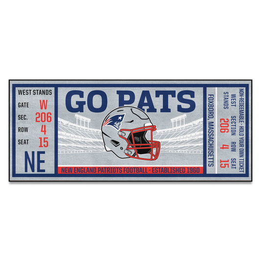 NFL - New England Patriots Ticket Runner