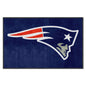 NFL - New England Patriots 4X6 Logo Mat - Landscape