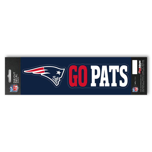 NFL - New England Patriots Team Slogan Decal