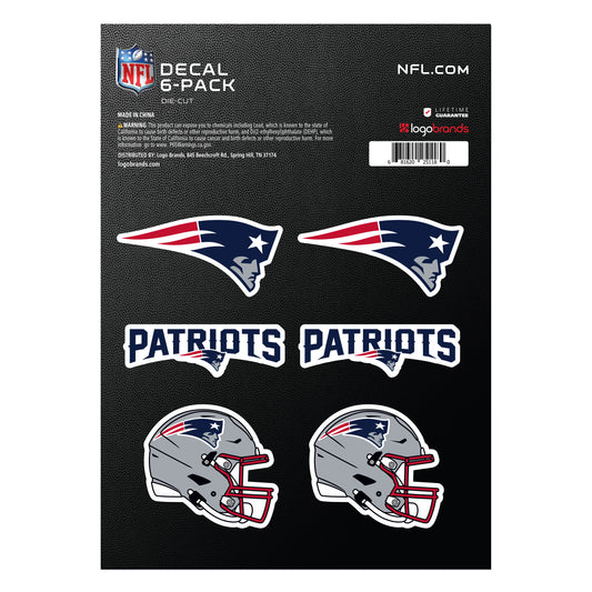 NFL - New England Patriots DECAL6
