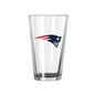 New England Patriots 16oz Logo Pint Glass