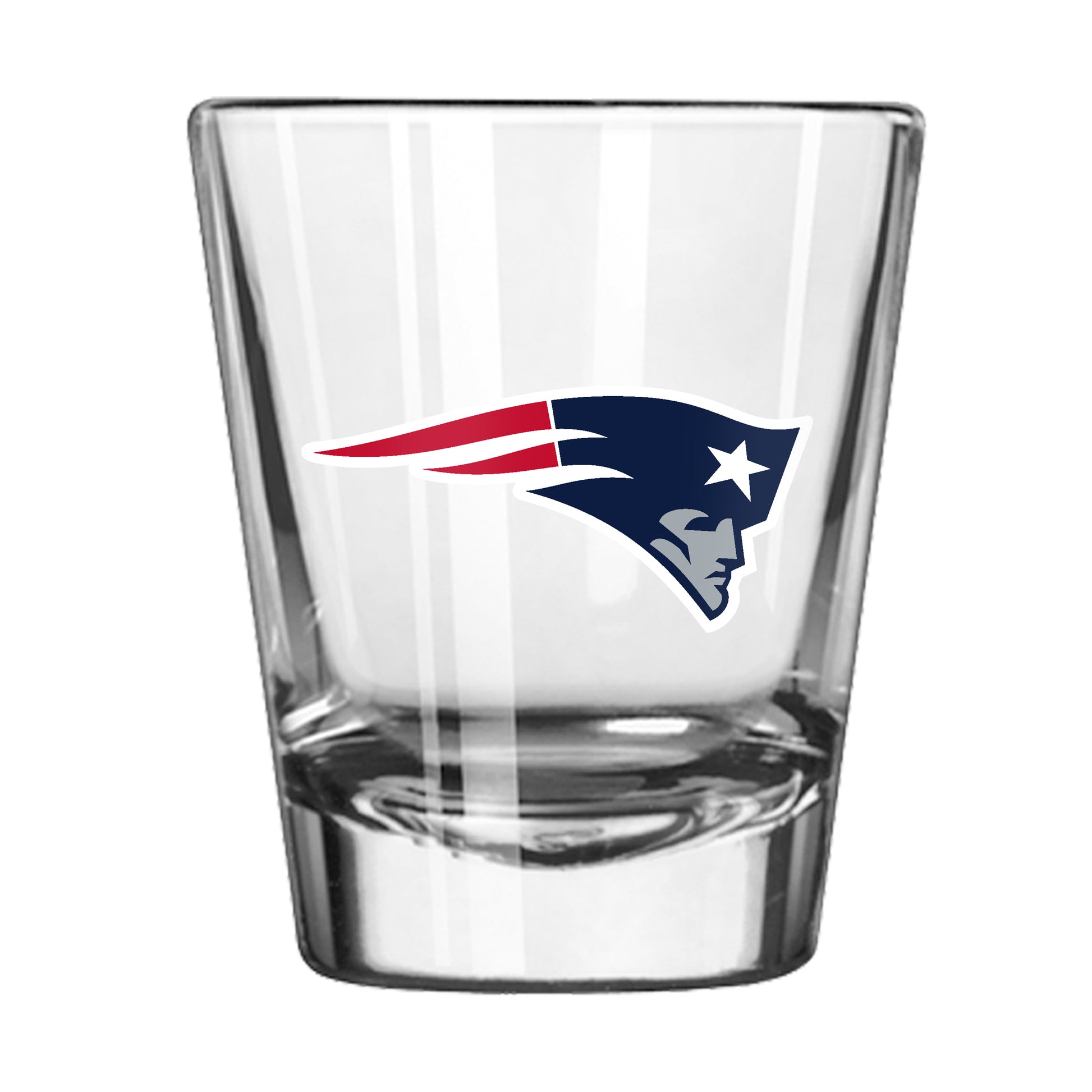 New England Patriots 2oz Letterman Shot Glass