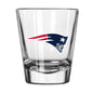 New England Patriots 2oz Letterman Shot Glass