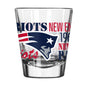 New England Patriots Alternate 2oz Spirit Shot Glass