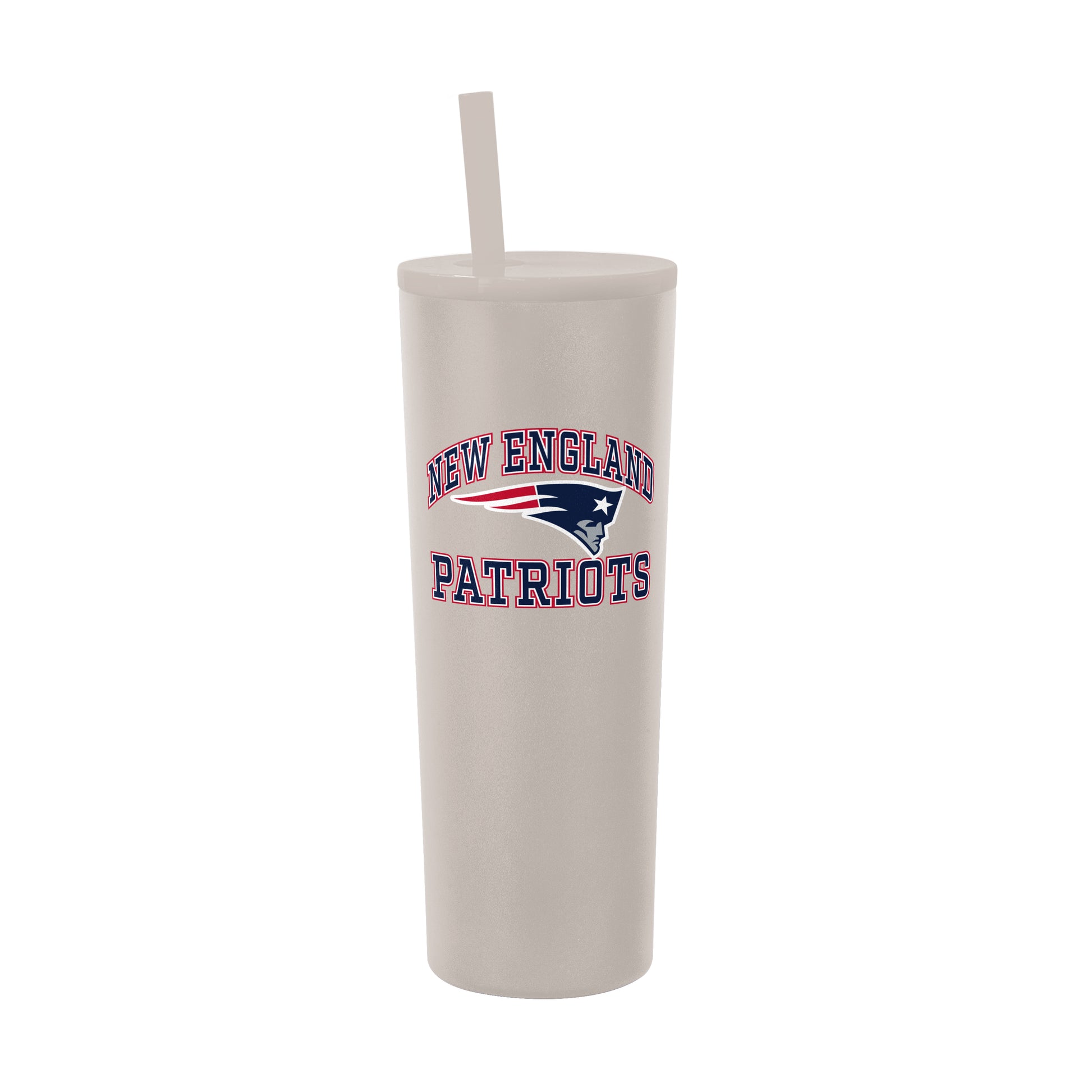 New England Patriots 30oz Athletic SS Straw Tumbler