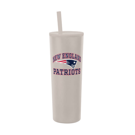 New England Patriots 30oz Athletic SS Straw Tumbler