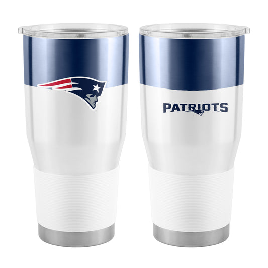 New England Patriots 30oz Colorblock Stainless Tumbler