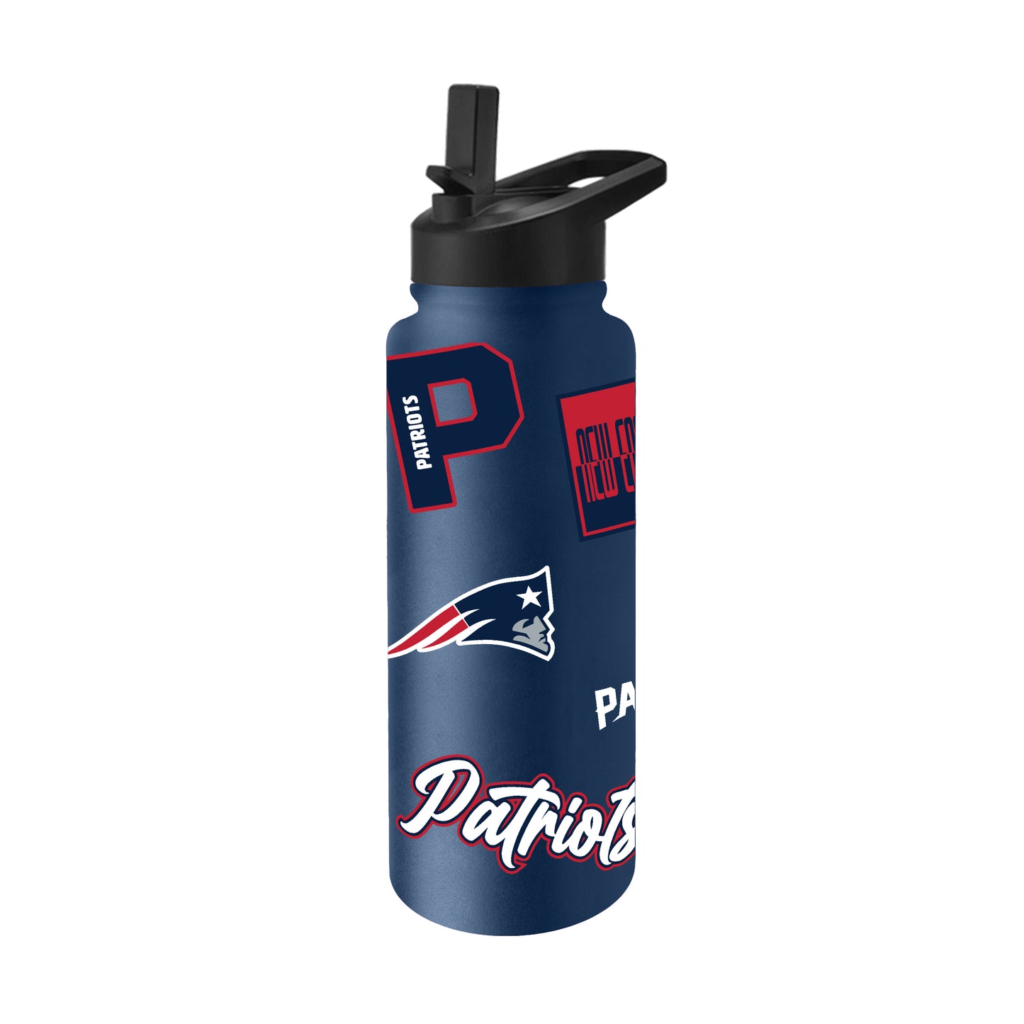 New England Patriots 34oz Dreamweave Quencher Bottle