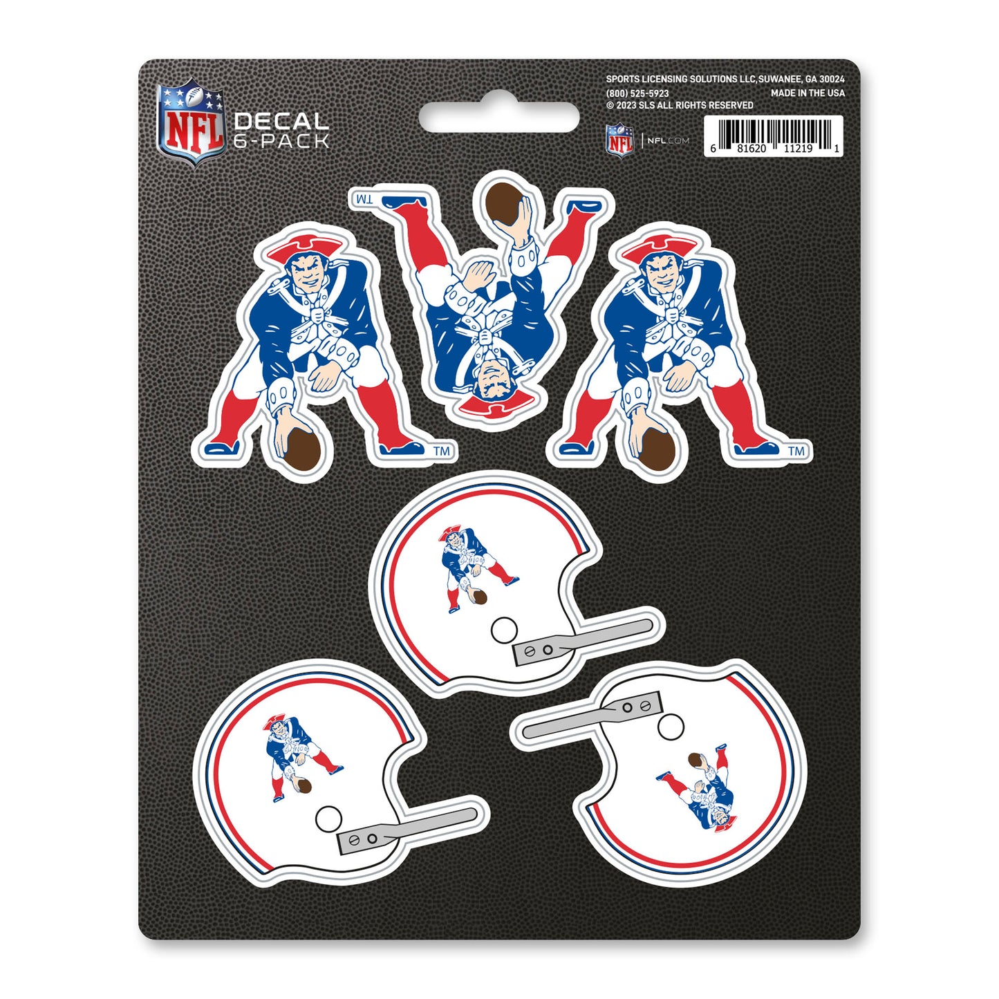 NFLV - New England Patriots DECAL6