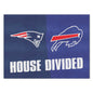 NFL House Divided Mat - Patriots / Bills