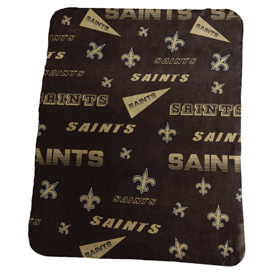 New Orleans Saints Fanatics Classic Fleece Throw