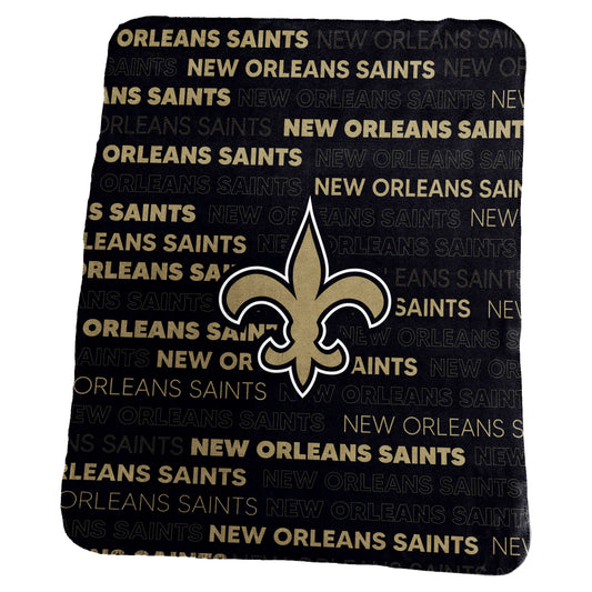 New Orleans Saints Classic Fleece Throw
