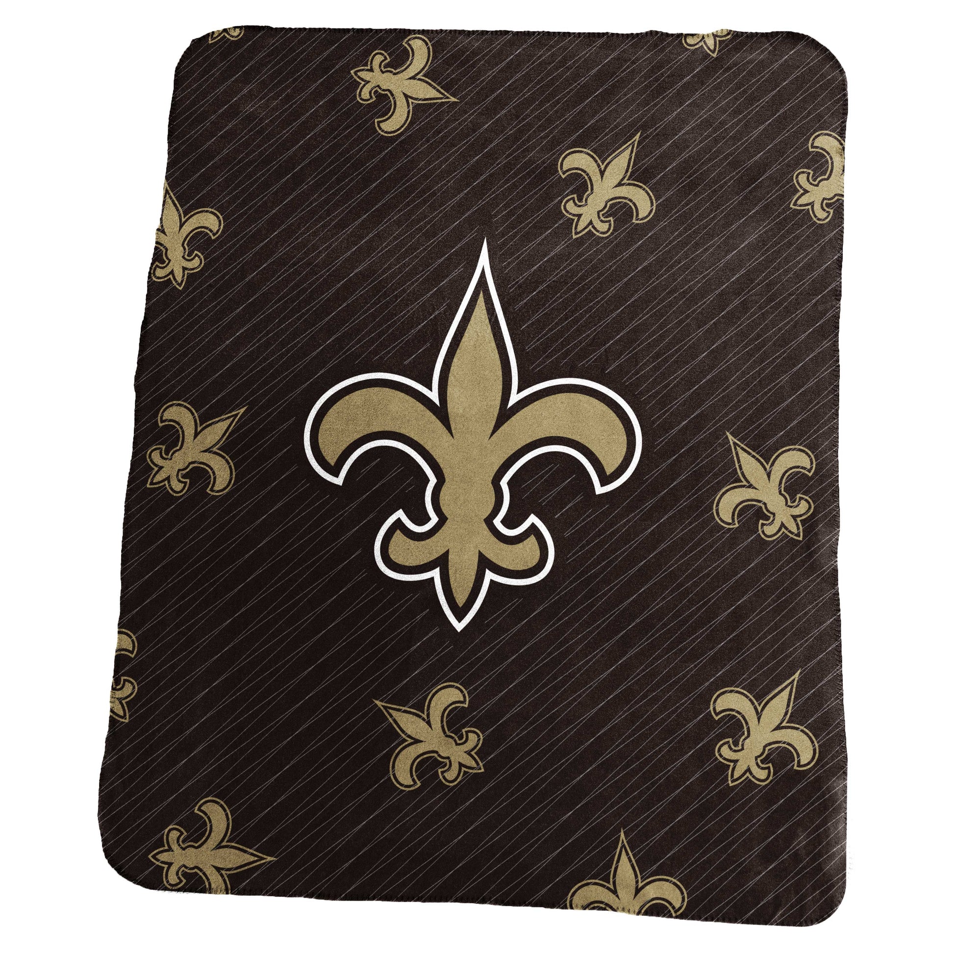 New Orleans Saints Repeating Classic Fleece Throw