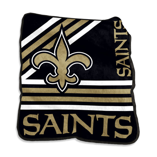 New Orleans Saints Raschel Throw