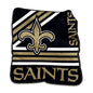 New Orleans Saints Raschel Throw