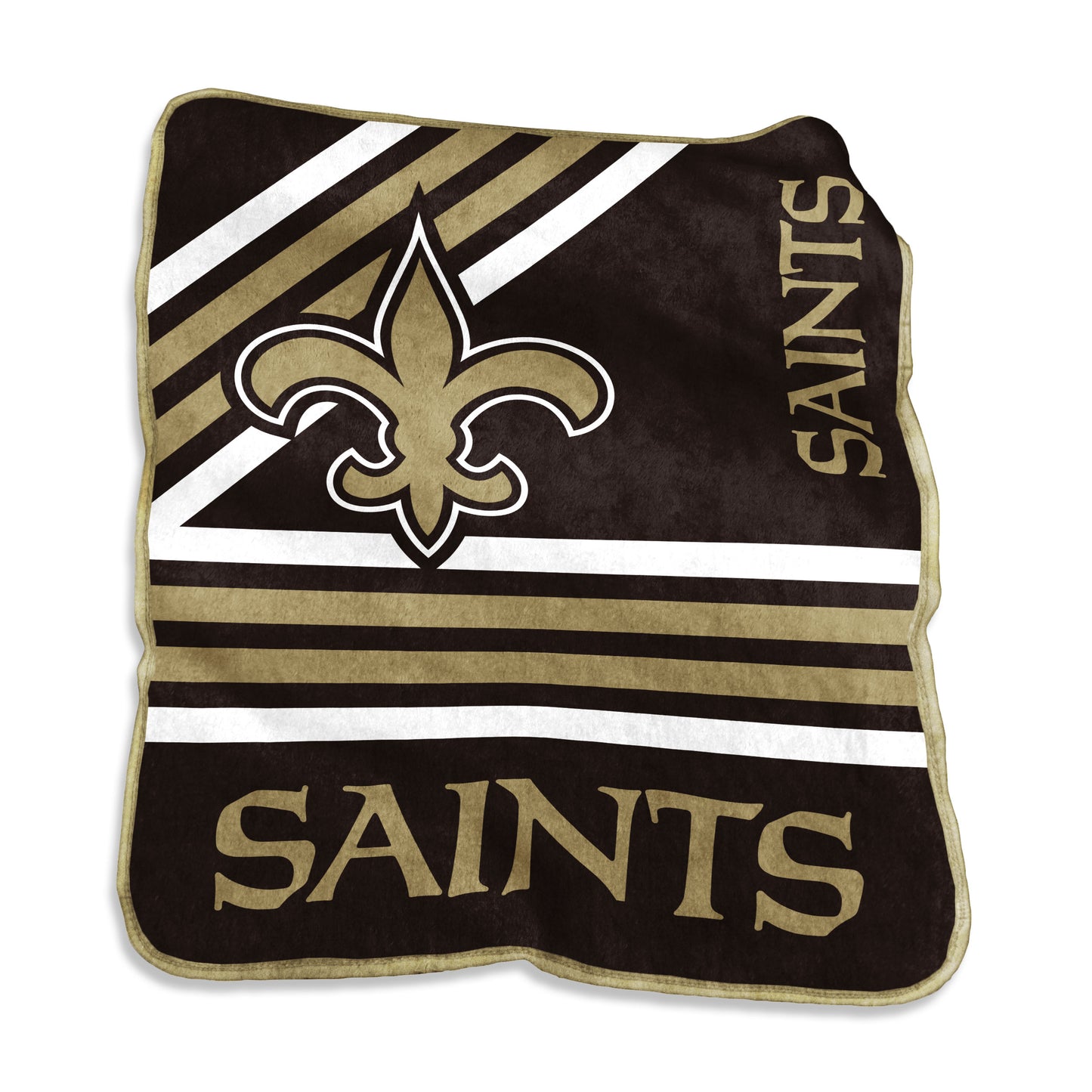 New Orleans Saints 60x80 Raschel Blanket