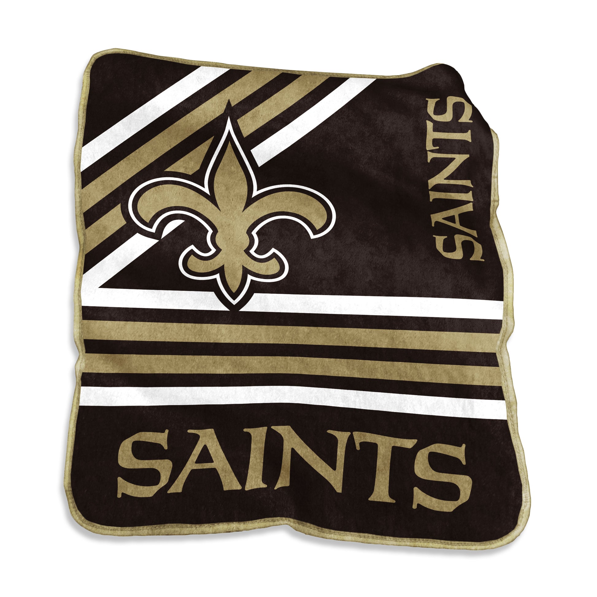New Orleans Saints 60x80 Raschel Blanket