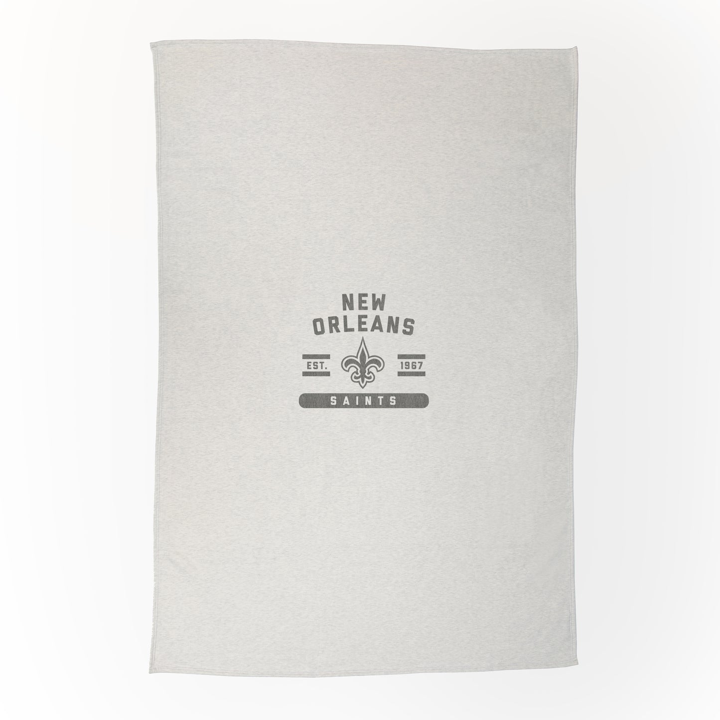 New Orleans Saints Sublimated Sweatshirt Blanket