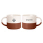 New Orleans Saints 15oz Walmart Holiday Stackable Mug Set
