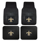 NFL - New Orleans Saints 4-pc Vinyl Car Mat Set