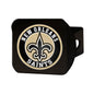 TRINITY NFL - New Orleans Saints Color on Black Hitch Cover