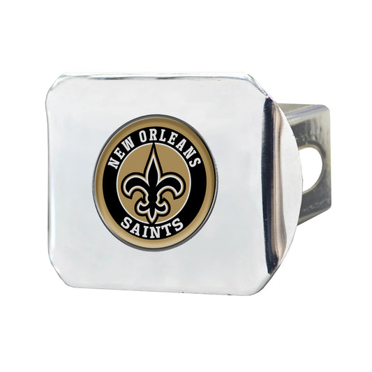 Trinity New Orleans Saints Hitch Chrome Cover