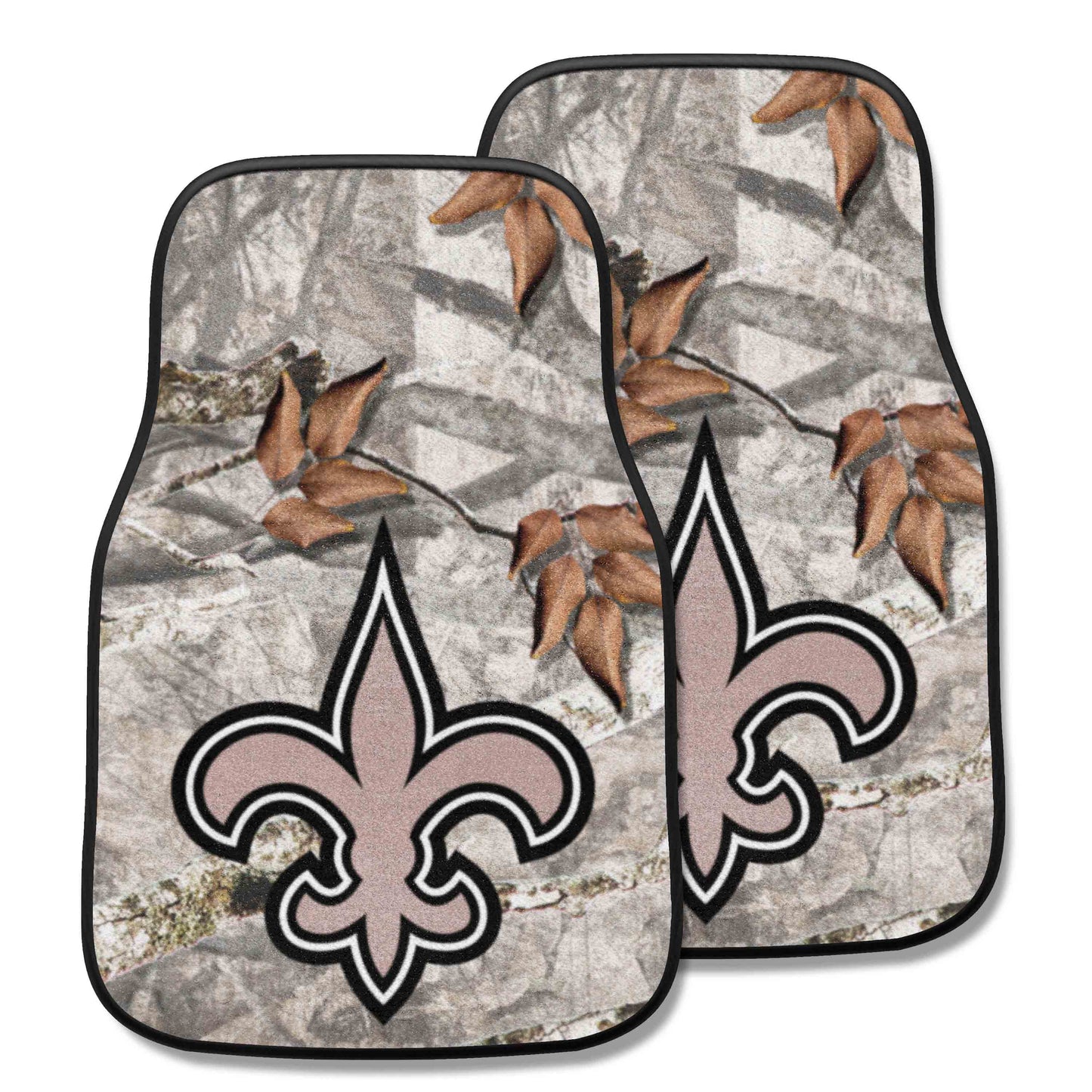 NFL - New Orleans Saints 2-pc Carpet Car Mat Set