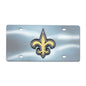 NFL - New Orleans Saints Chrome Diecast License Plate