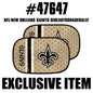 NFL - New Orleans Saints Side Auto Shade Rally