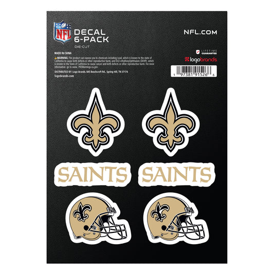 NFL - New Orleans Saints DECAL6