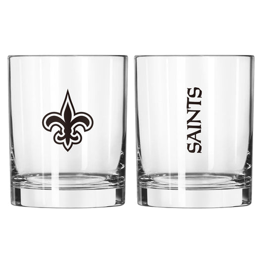New Orleans Saints 14oz Gameday Rocks Glass