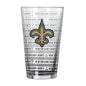 New Orleans Saints 16oz Chant Fade Pint Glass