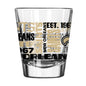 New Orleans Saints 2oz Spirit Shot Glass
