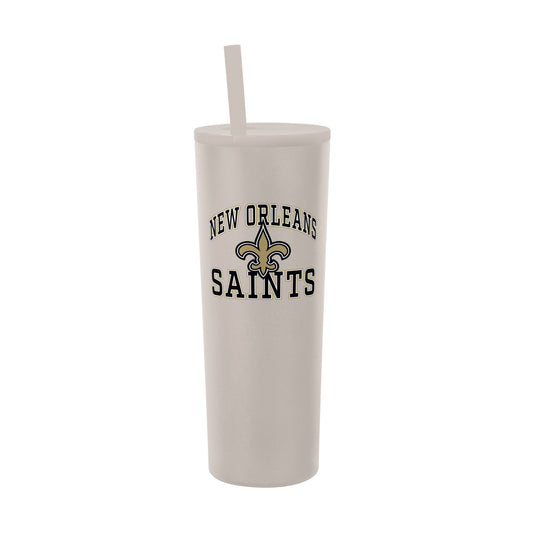 New Orleans Saints 30oz Athletic SS Straw Tumbler