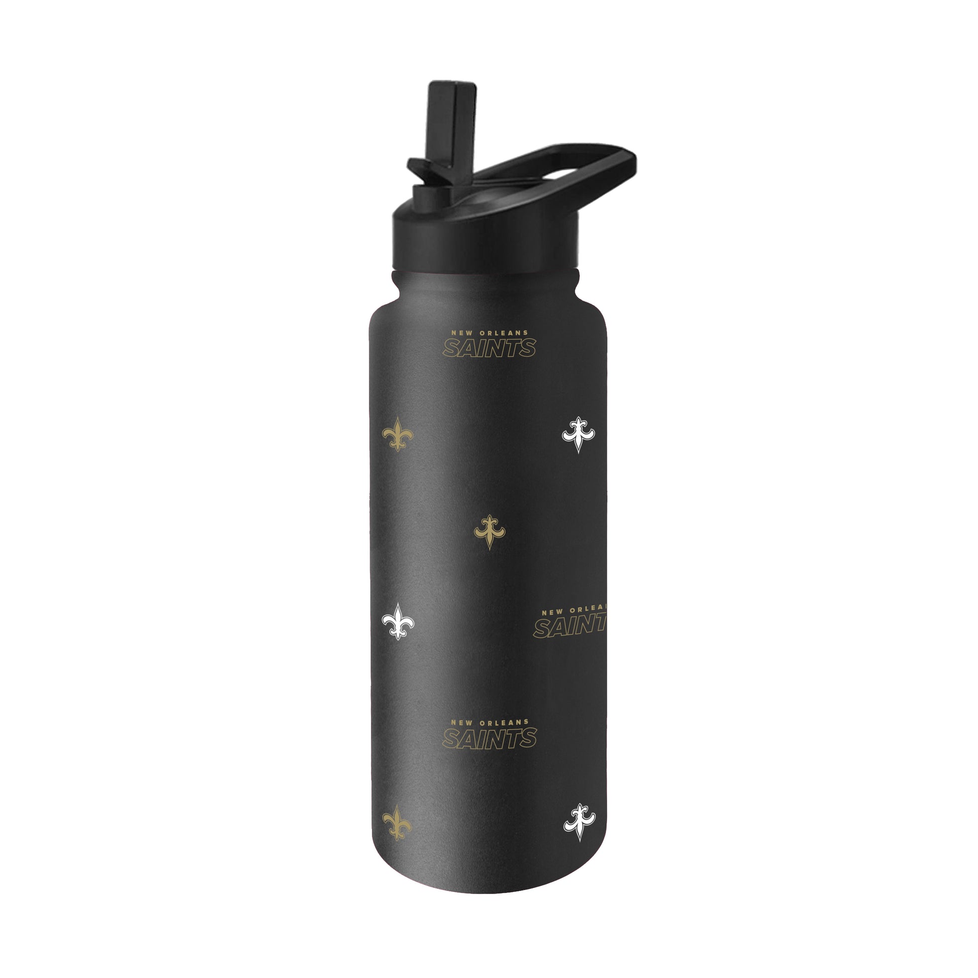 New Orleans Saints 34oz Step And Repeat Quencher Bottle